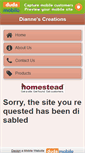 Mobile Screenshot of diannescreations.com